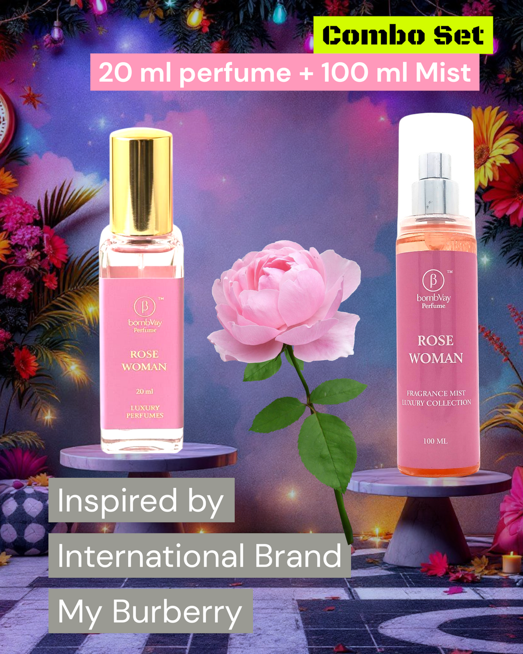 Rose Woman Combo Set