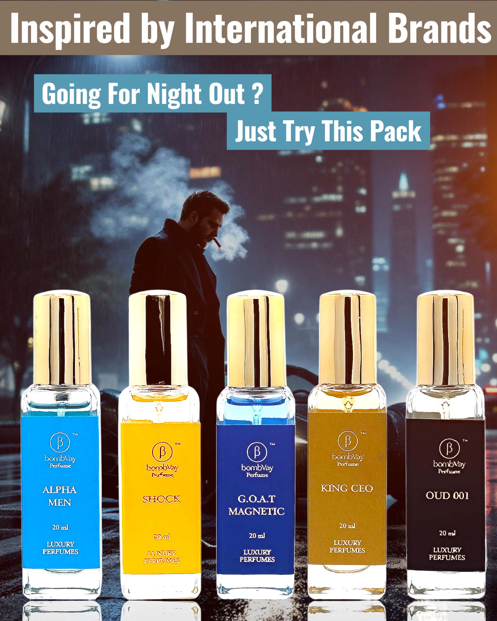 Boys Perfume Pack of 5