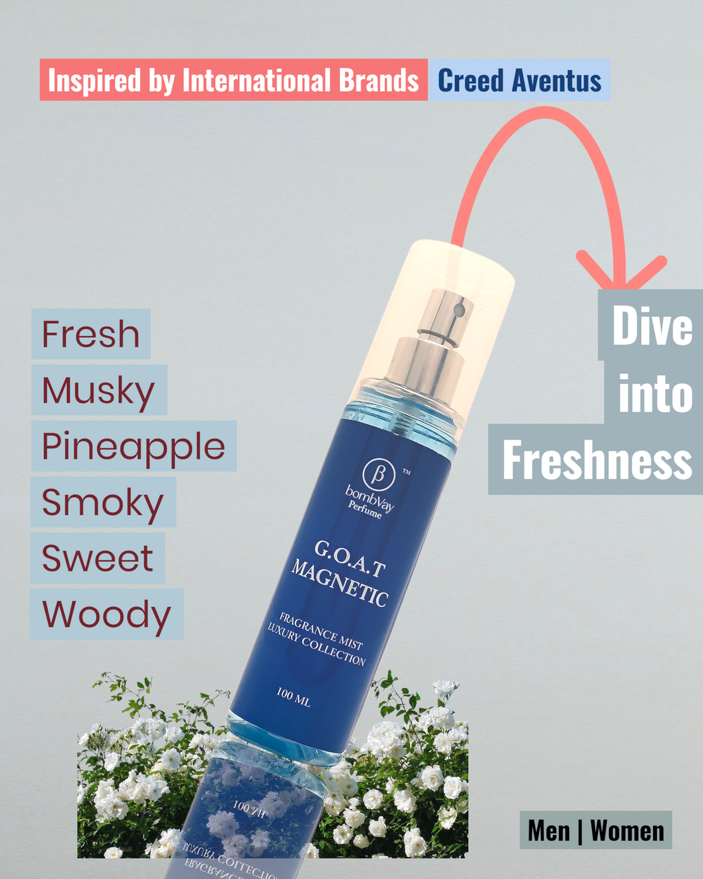 Pack of 4 Body Mist Each 100 ml