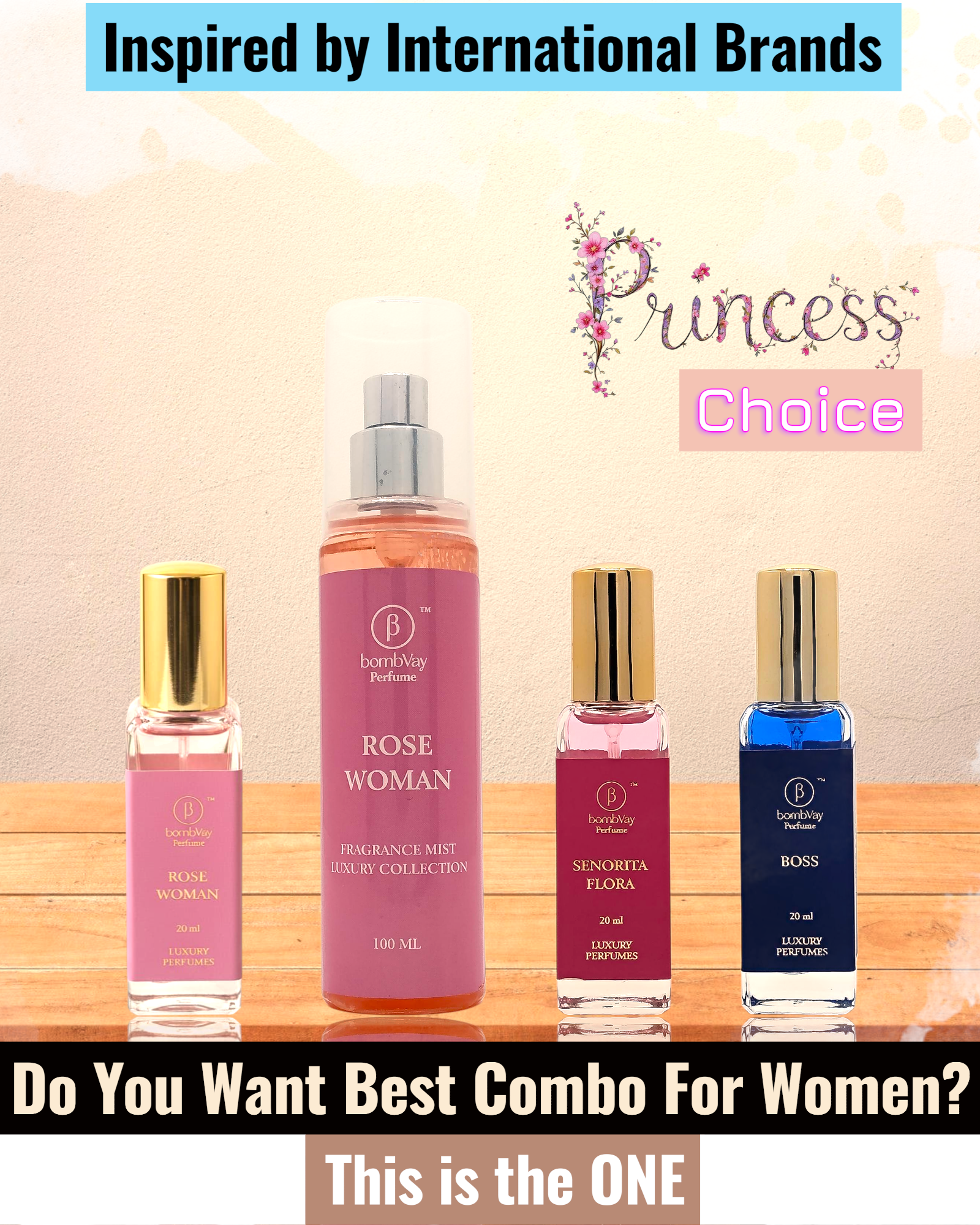 Combo Pack of 4 for Girls