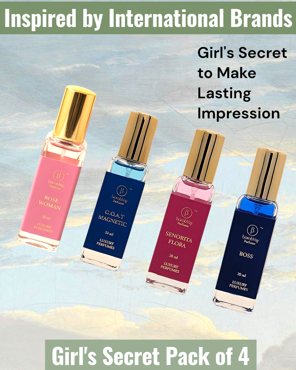 Secret Pack of 4 For Girl