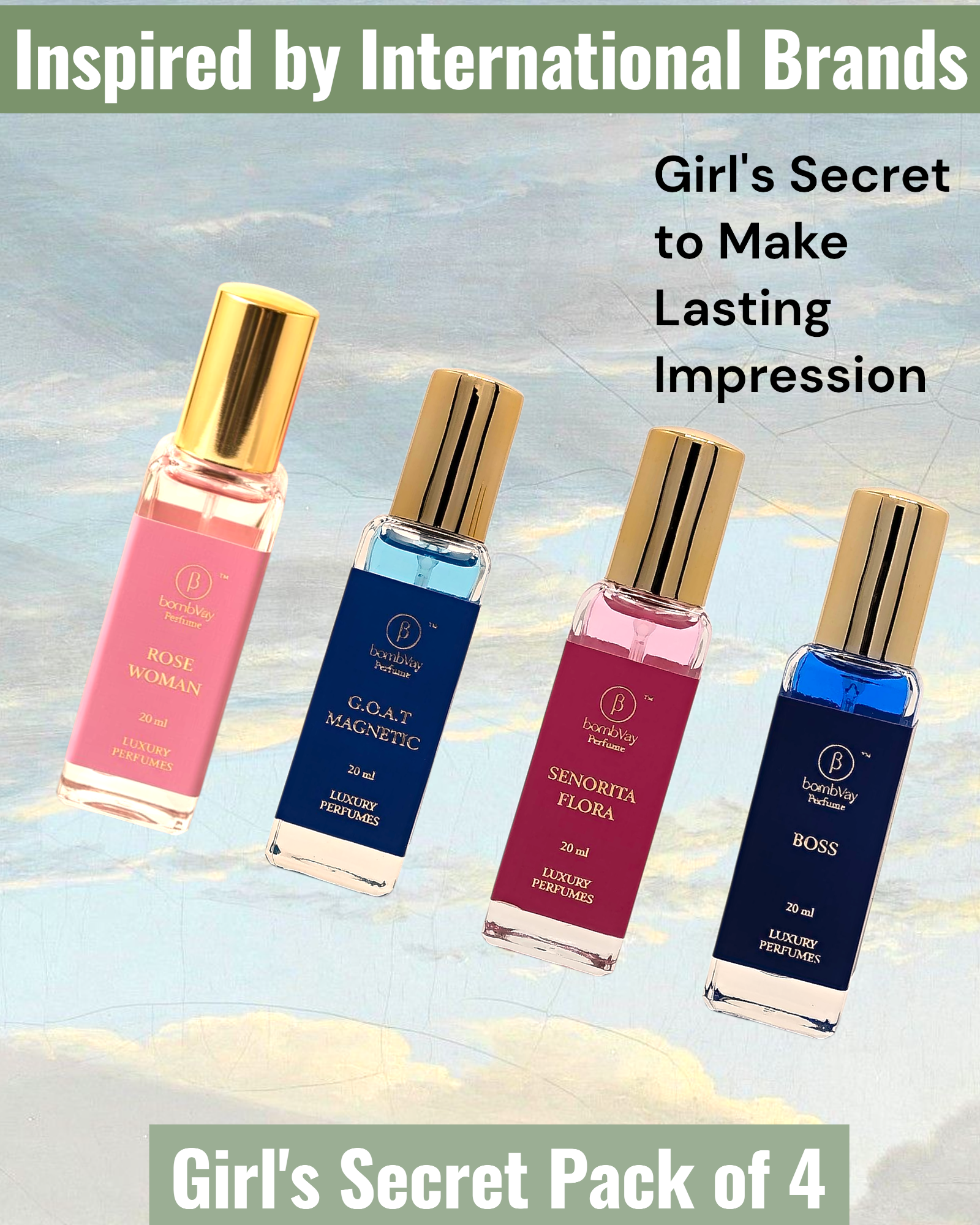 Secret Pack of 4 For Girl